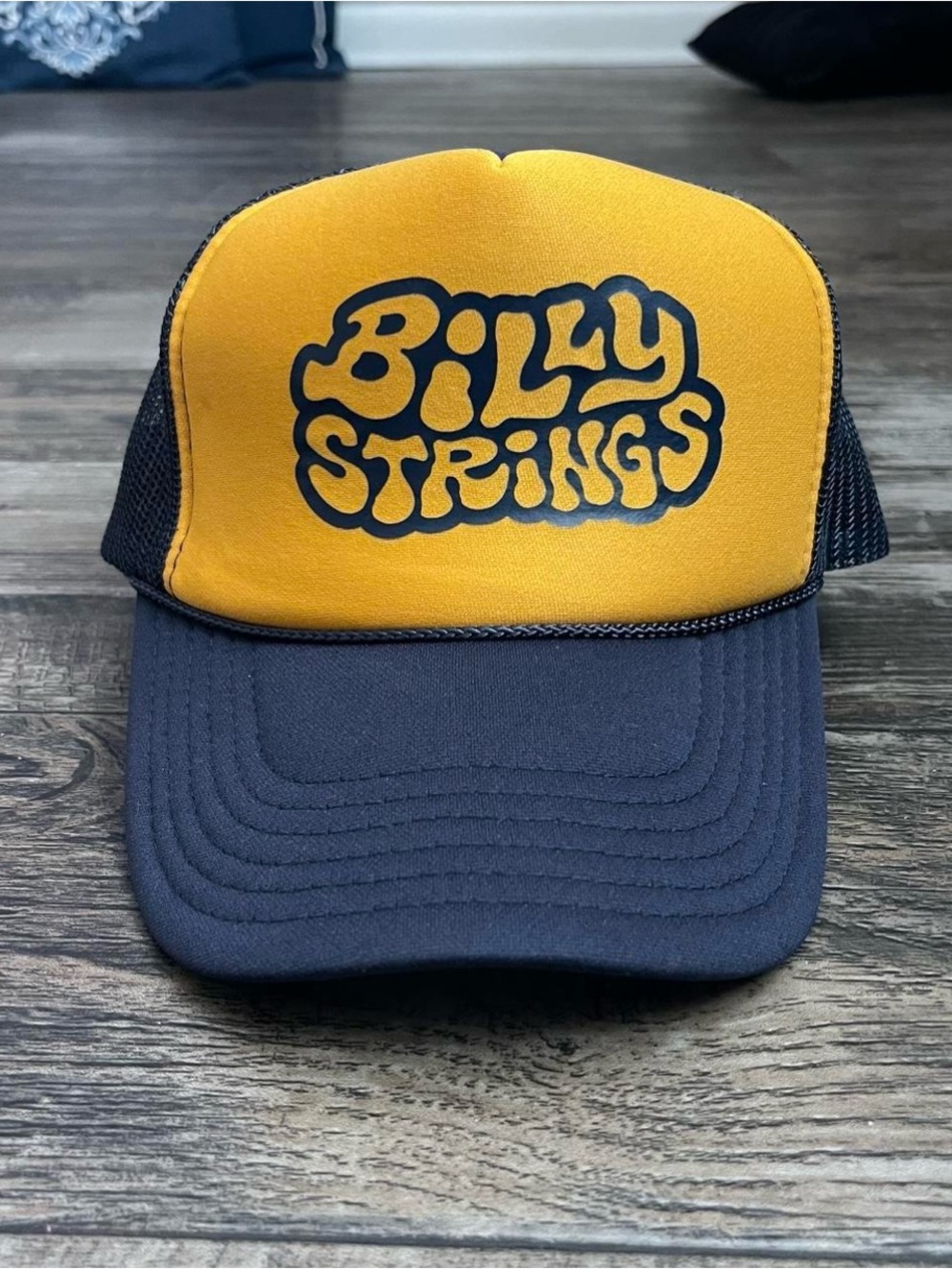 Billy Strings Yellow and Navy Trucker Hat